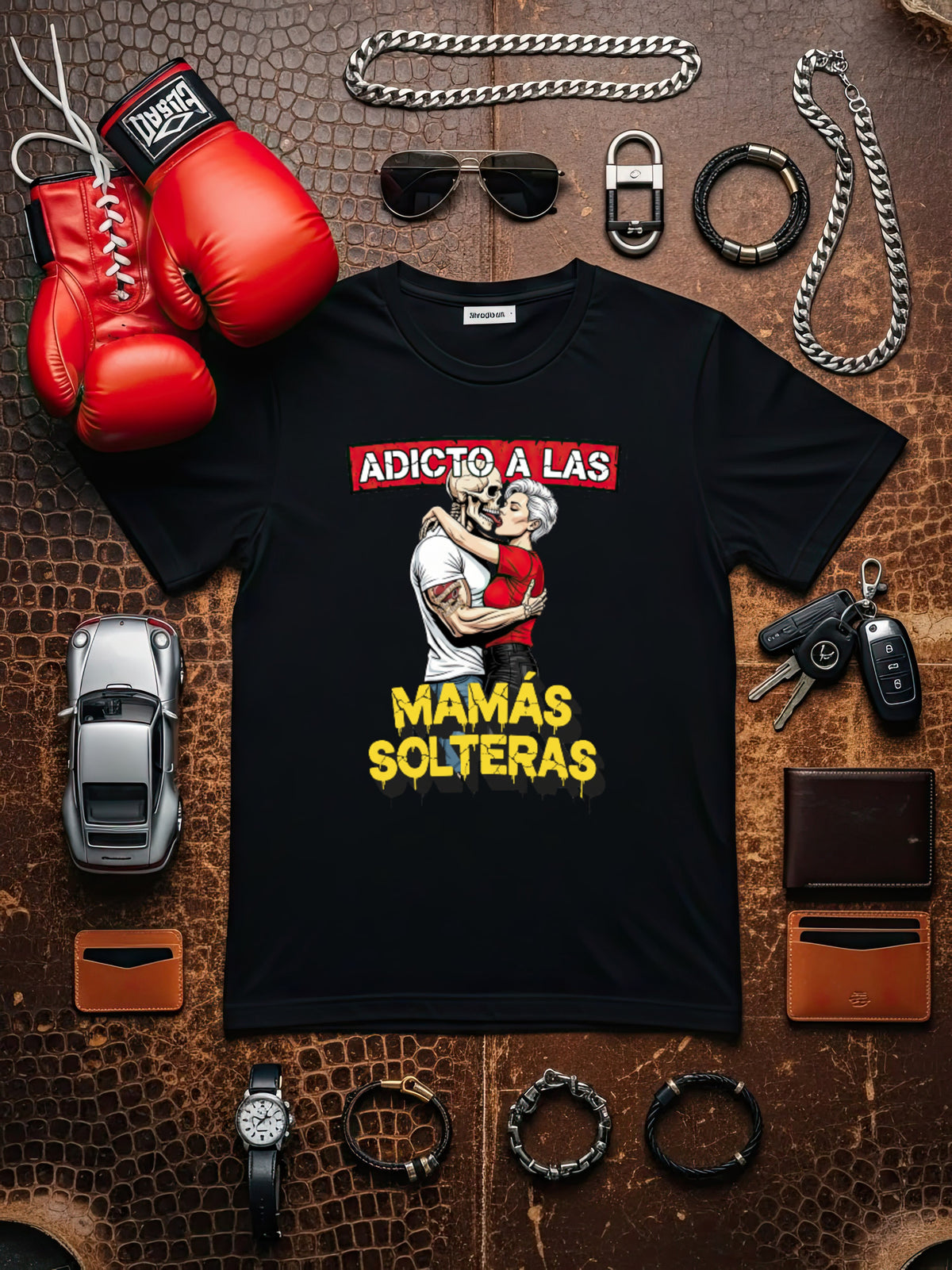 Playera Adicto a las MAMAS SOLTERAS