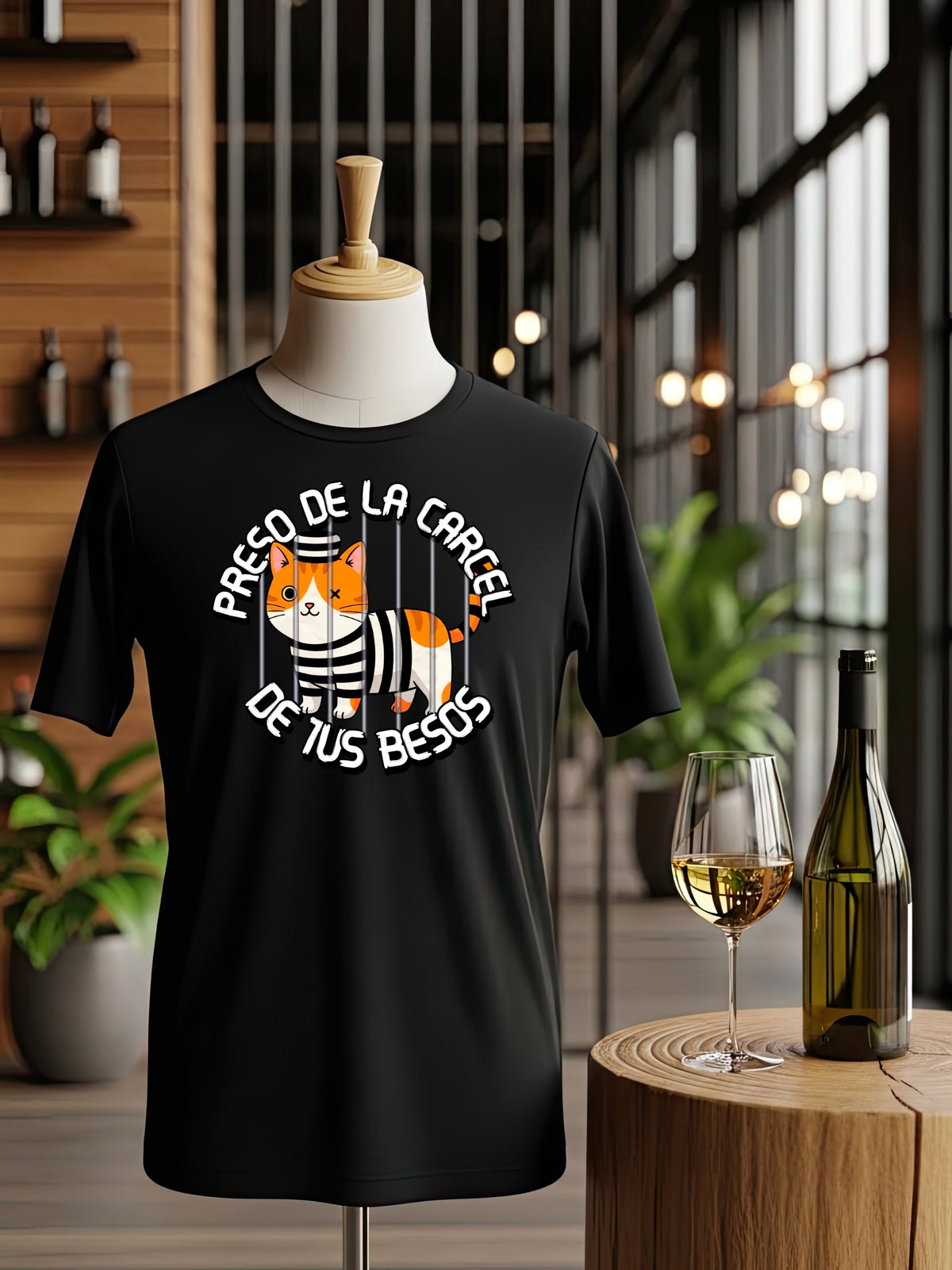 Playera Preso de la carcel de tus besos
