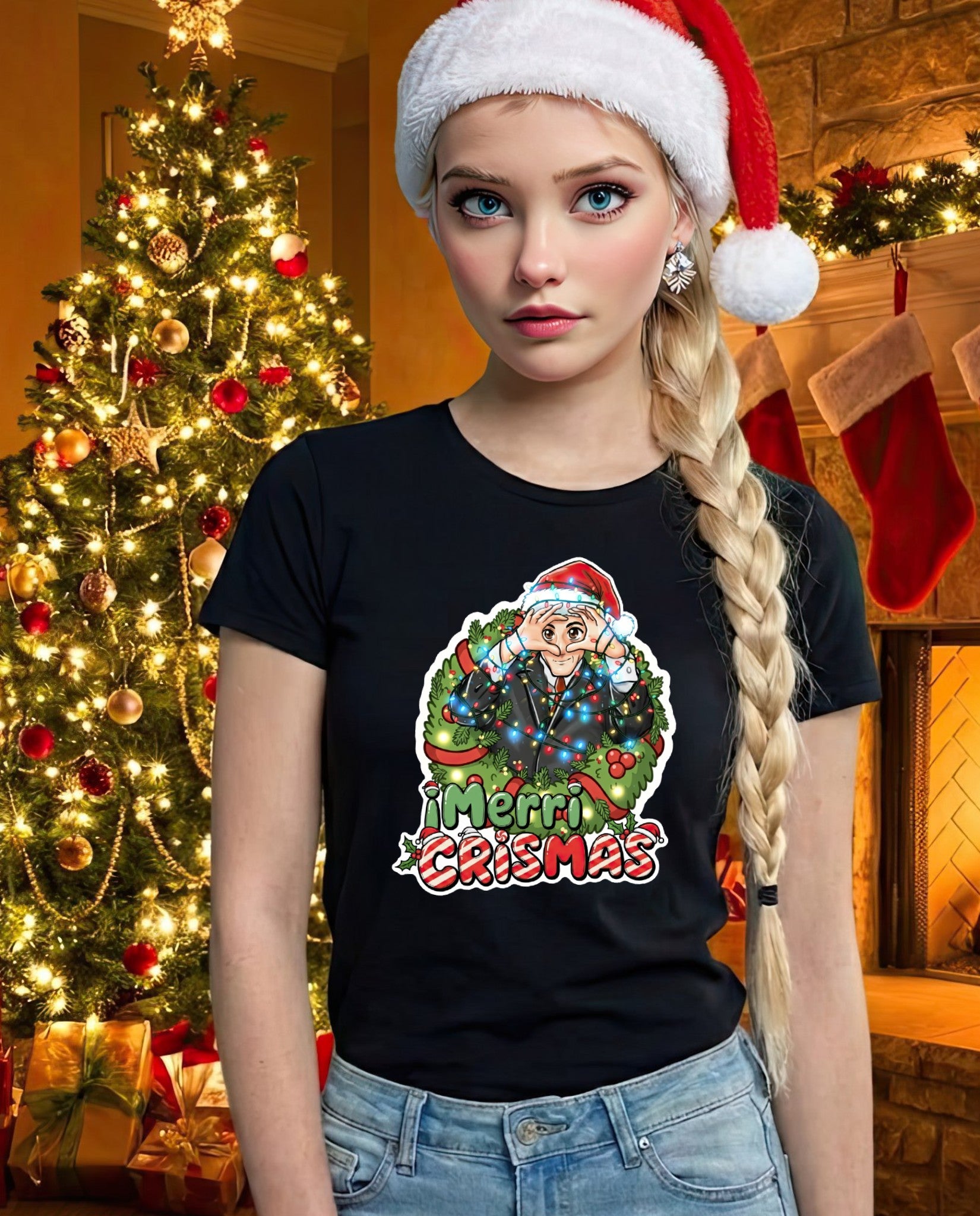 Playera LORD PEÑA MERRY CRISMASH